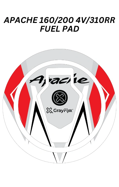 Apache 160/200 4V/310RR Fuel Pad | Premium 3D Gel Fuel Pad, Pack of 1
